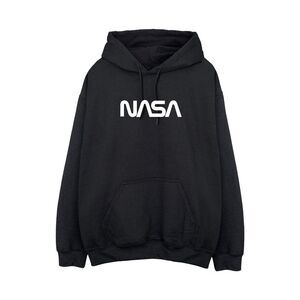 NASA Mens Modern Logo Hoodie / Black